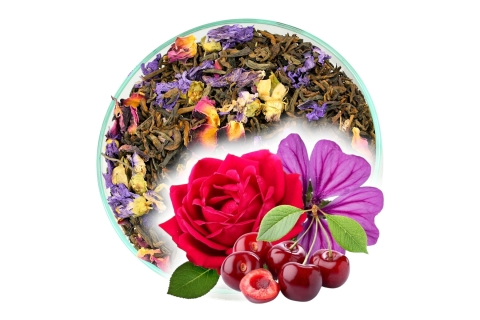 Herbata Czerwona Pu-erh CHIŃSKA WIŚNIA | Kwiatowy rytuał piękna !!